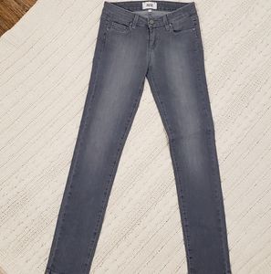 Paige gray denim women's